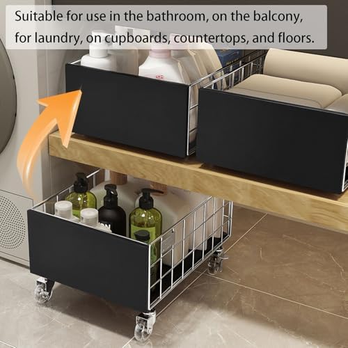 Multi‑Functional Rolling Under‑Sink & Home Storage Cart