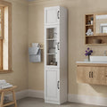 Sweet Memory Tall Freestanding Glass‑Door Cabinet
